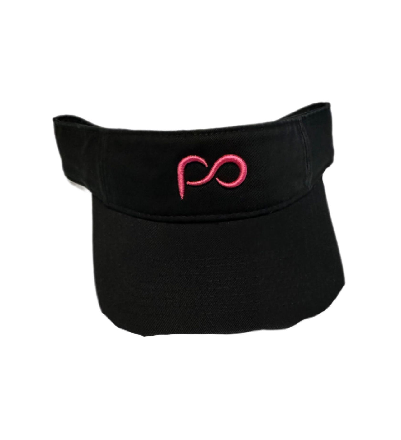 Black Visors with PO logo in Front