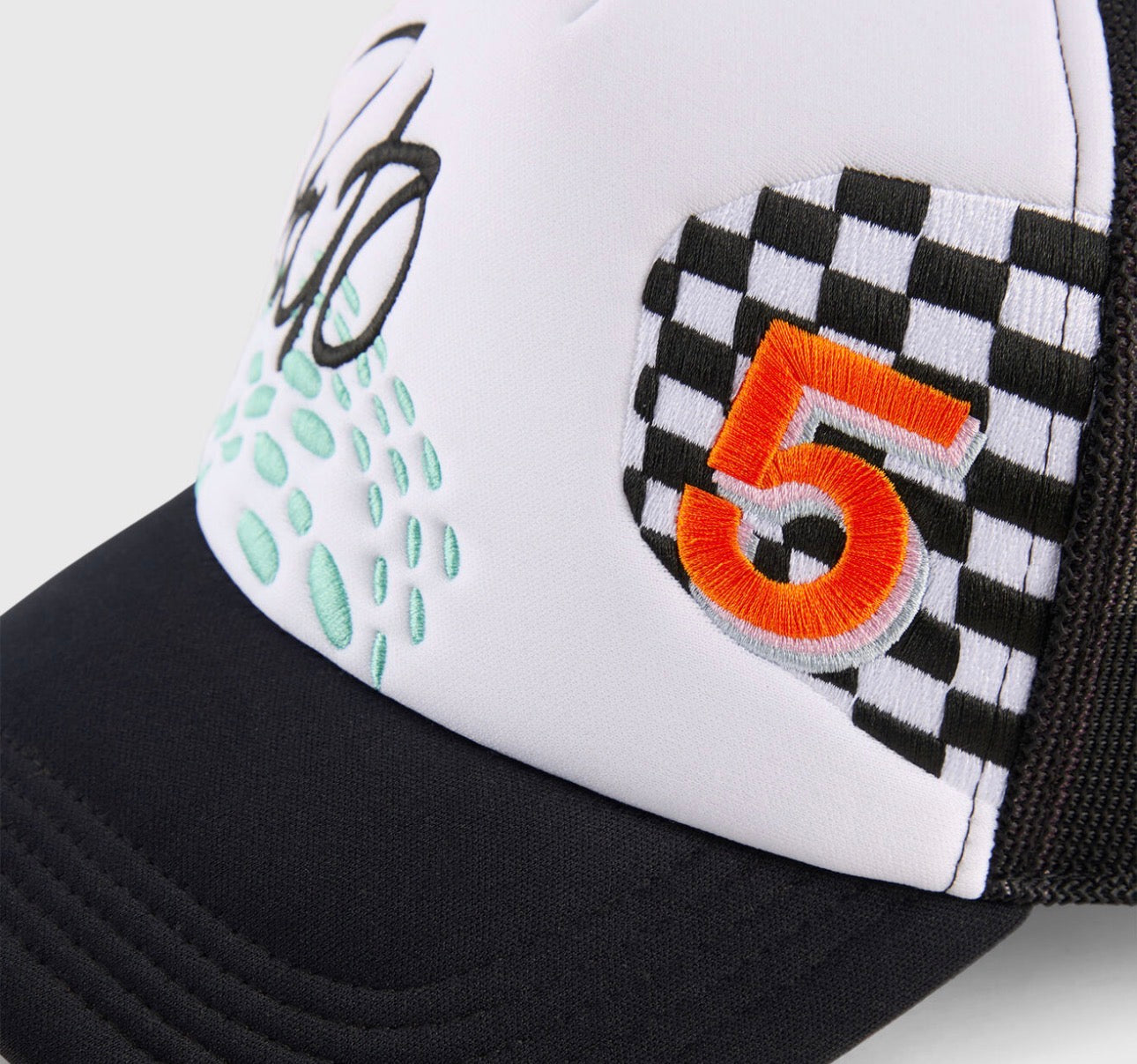 2026 White Mexico Theme Pato Curved Bill Hat