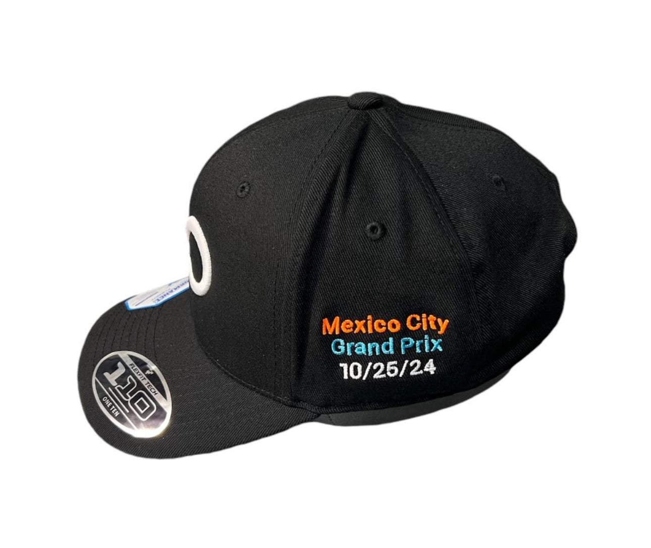 LIMITED EDITION *Autographed* F1 Mexico City 2024 Black Curved Bill Cap with PO logo 3D in front and #29 neon on side