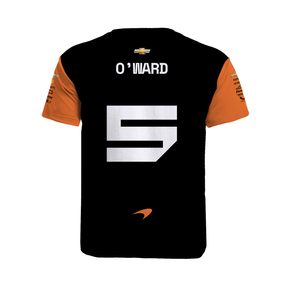 Castore McLaren IndyCar T-Shirt - Pato O'Ward Official Fan Tee For Men, Comfortable Race Day Gear - View #4