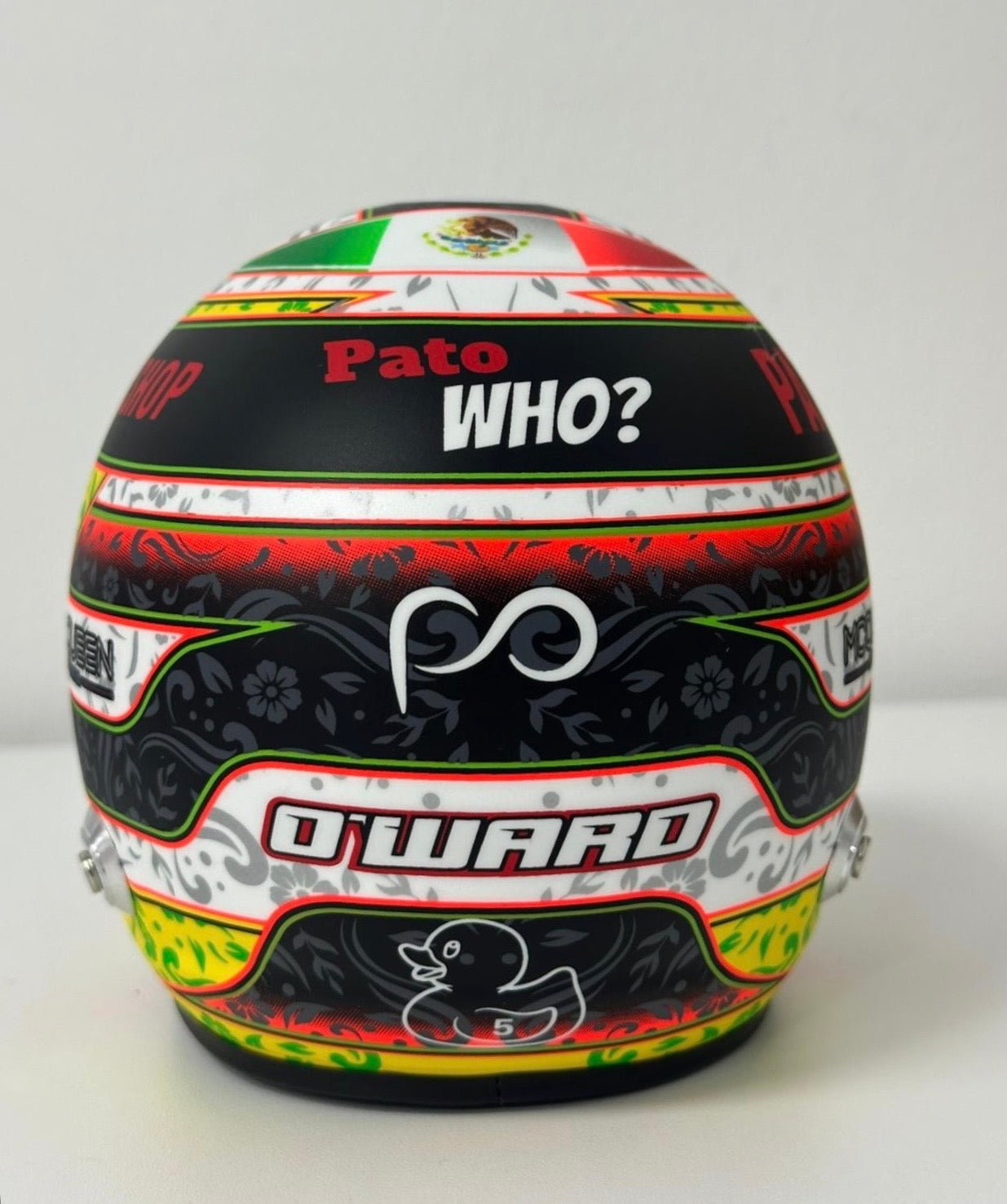 *Autographed* 2025 Season Patricio O'Ward Mini Helmet