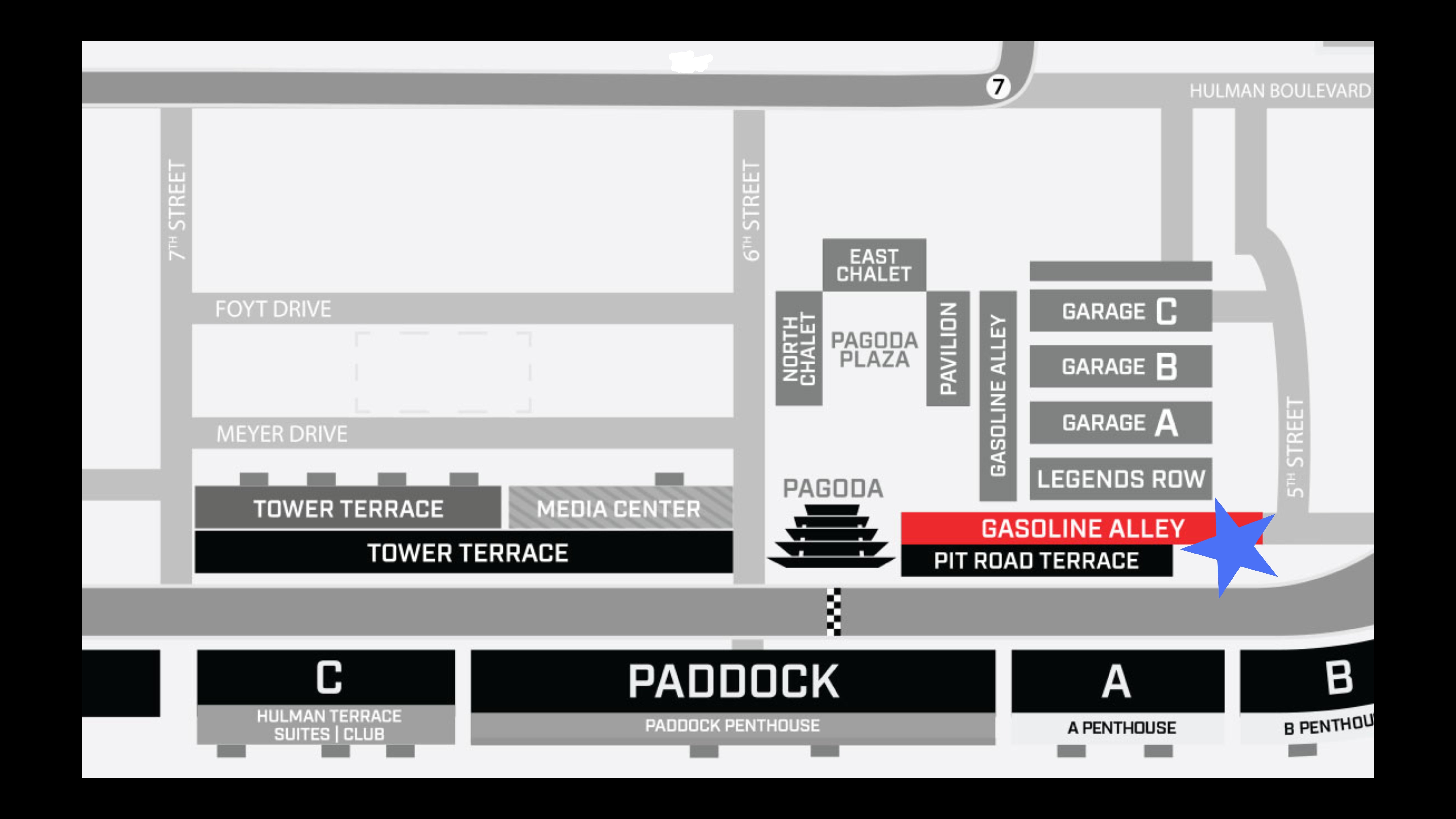 INDY500 - THE PATO SUITE AT GASOLINE ALLEY INVITATION INDYCAR 2025