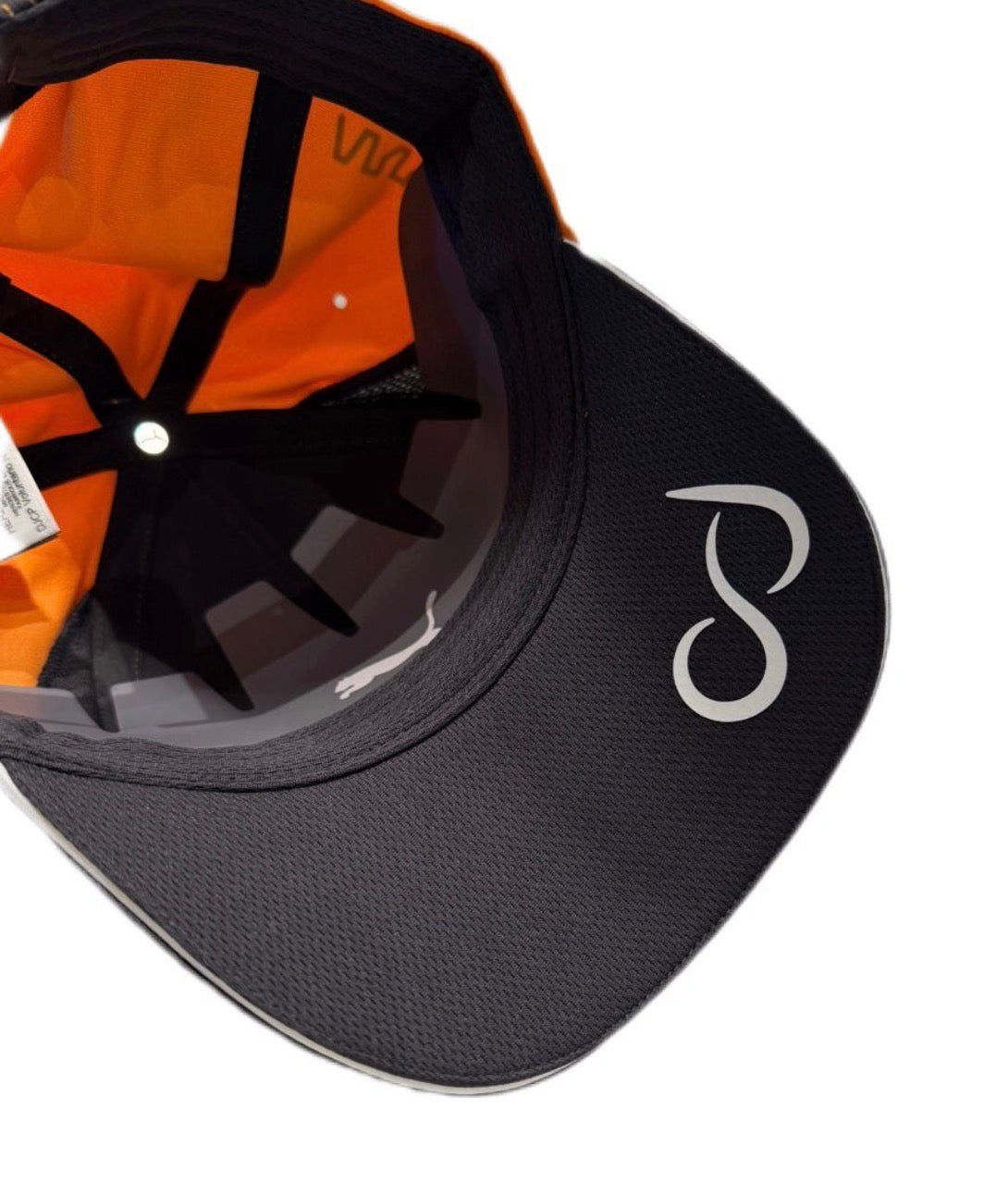 *Autographed* 2026 Driver Cap Orange Curved Bill McLaren with White #5