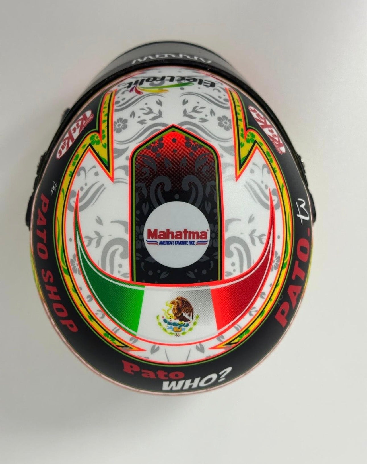 *Autographed* 2025 Season Patricio O'Ward Mini Helmet