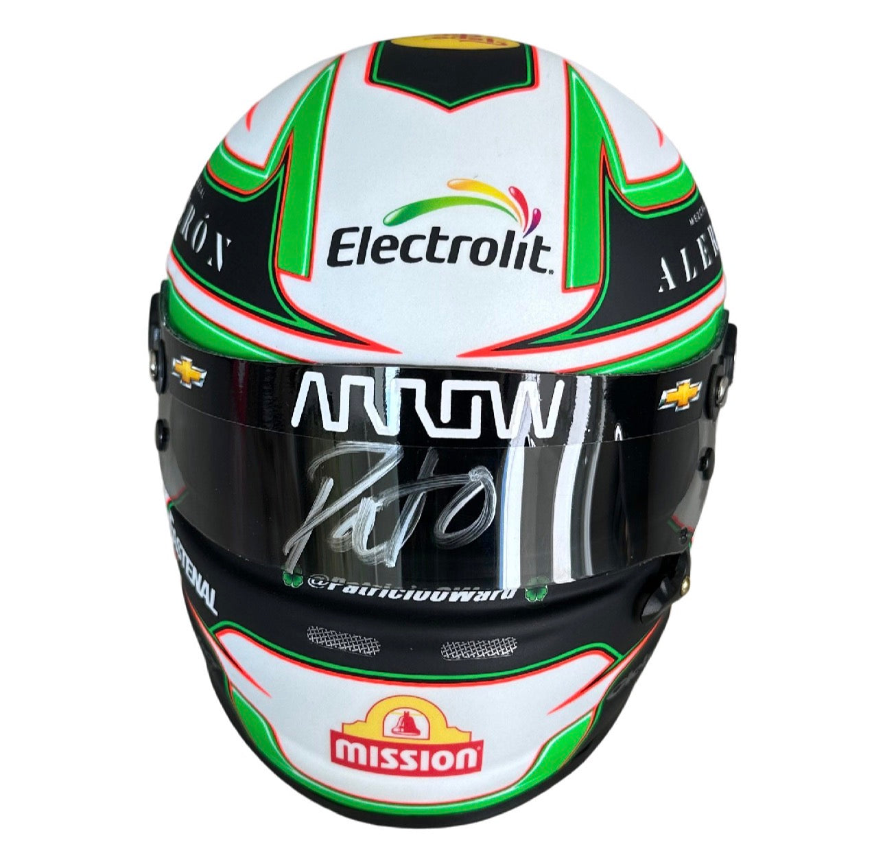 *Autographed* Three Mini Helmet Scale 1:2 Collection 2023, 2024 & 2025