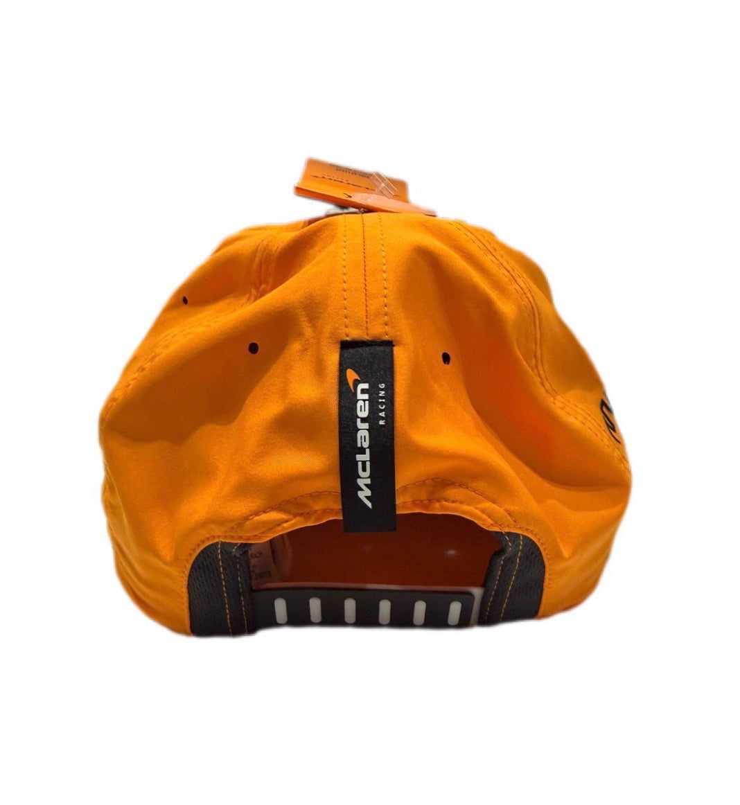 *Autographed* 2026 Driver Cap Orange Curved Bill McLaren with White #5