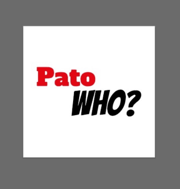 Pato WHO? Sticker