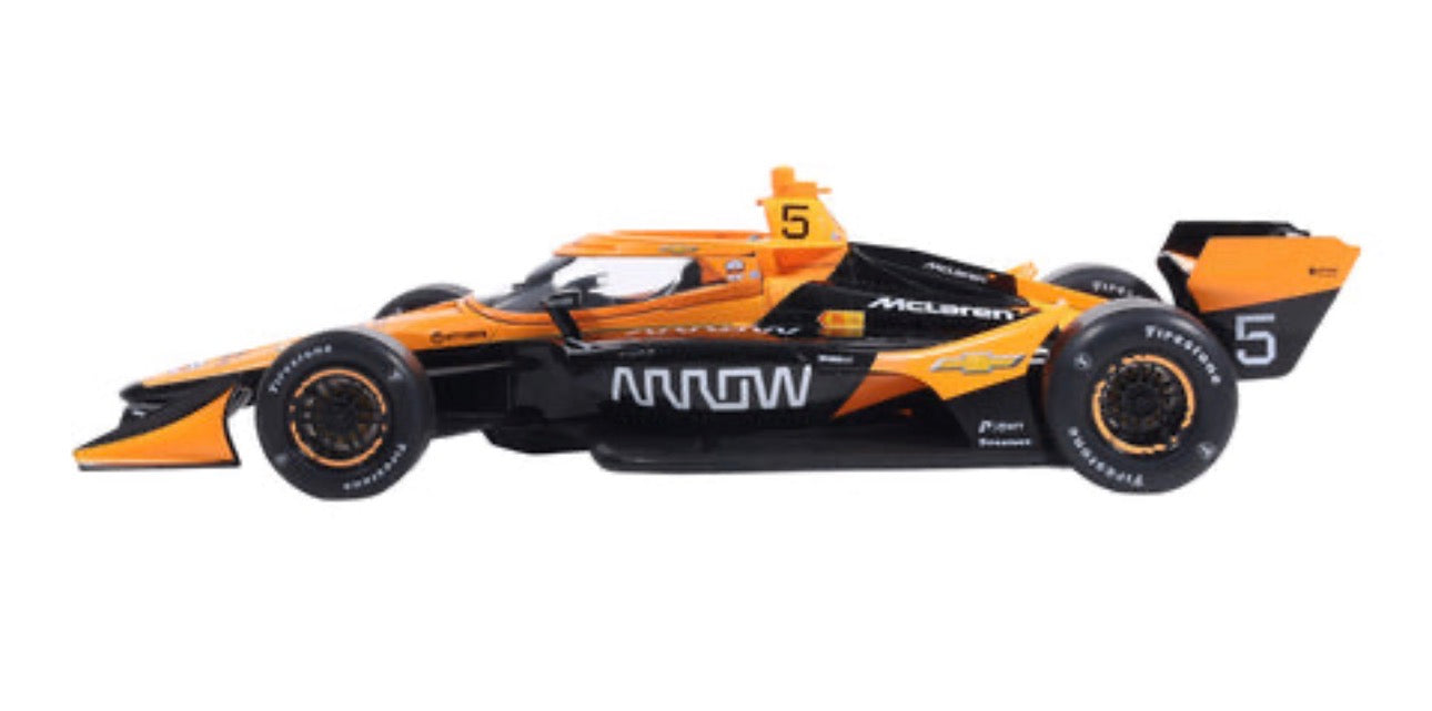 *Autographed* 2026 NTT IndyCar Series Patricio O'Ward #5 Arrow McLaren 1:18 Diecast Car