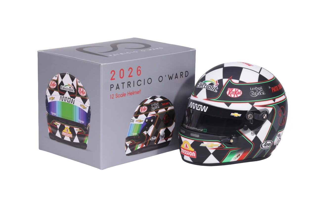 *Autographed* 2026 Season Patricio O'Ward Mini Helmet