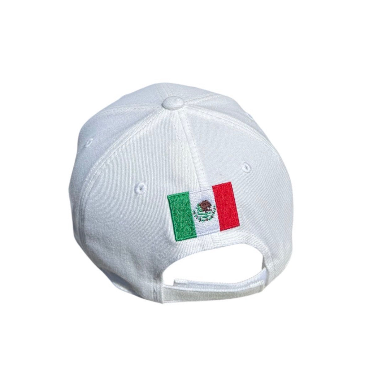 *2025 F1 LIMITED EDITION Tricolor* Mexico City 2025 White Curved Bill Cap with PO 3D Green/Red in front and #89 Green/Red on side