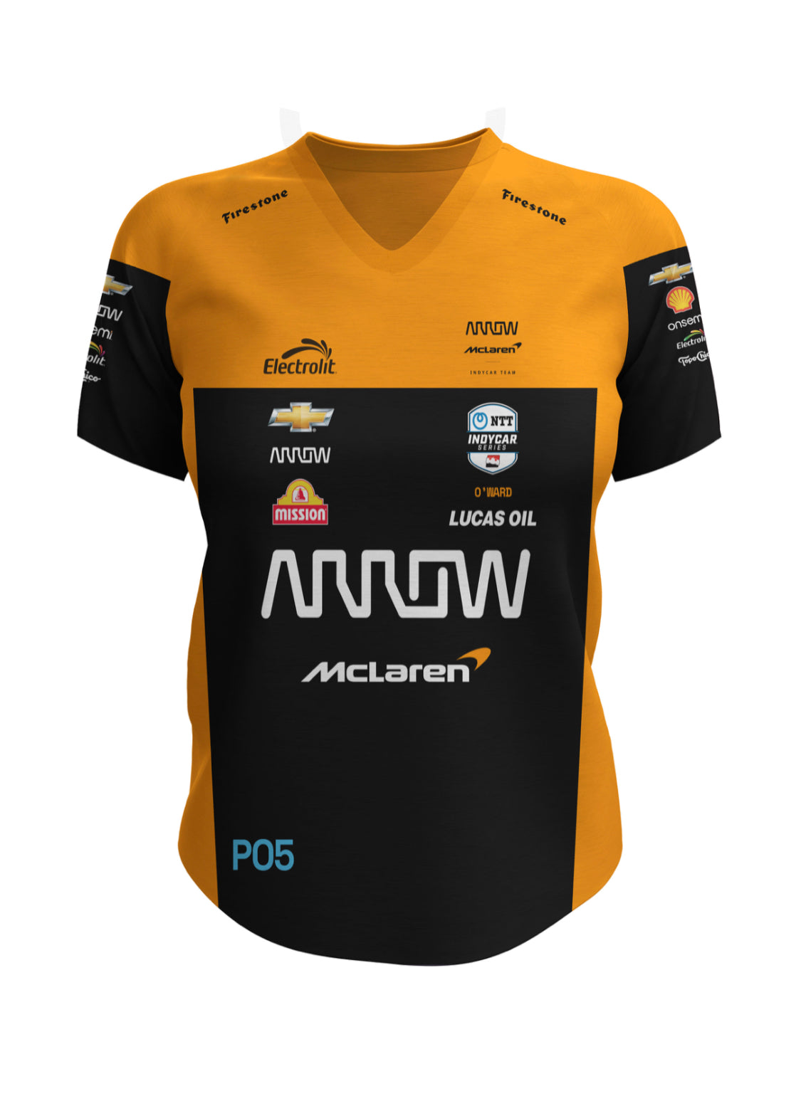 2023 LADIES Patricio O'Ward Arrow McLaren Team Jersey