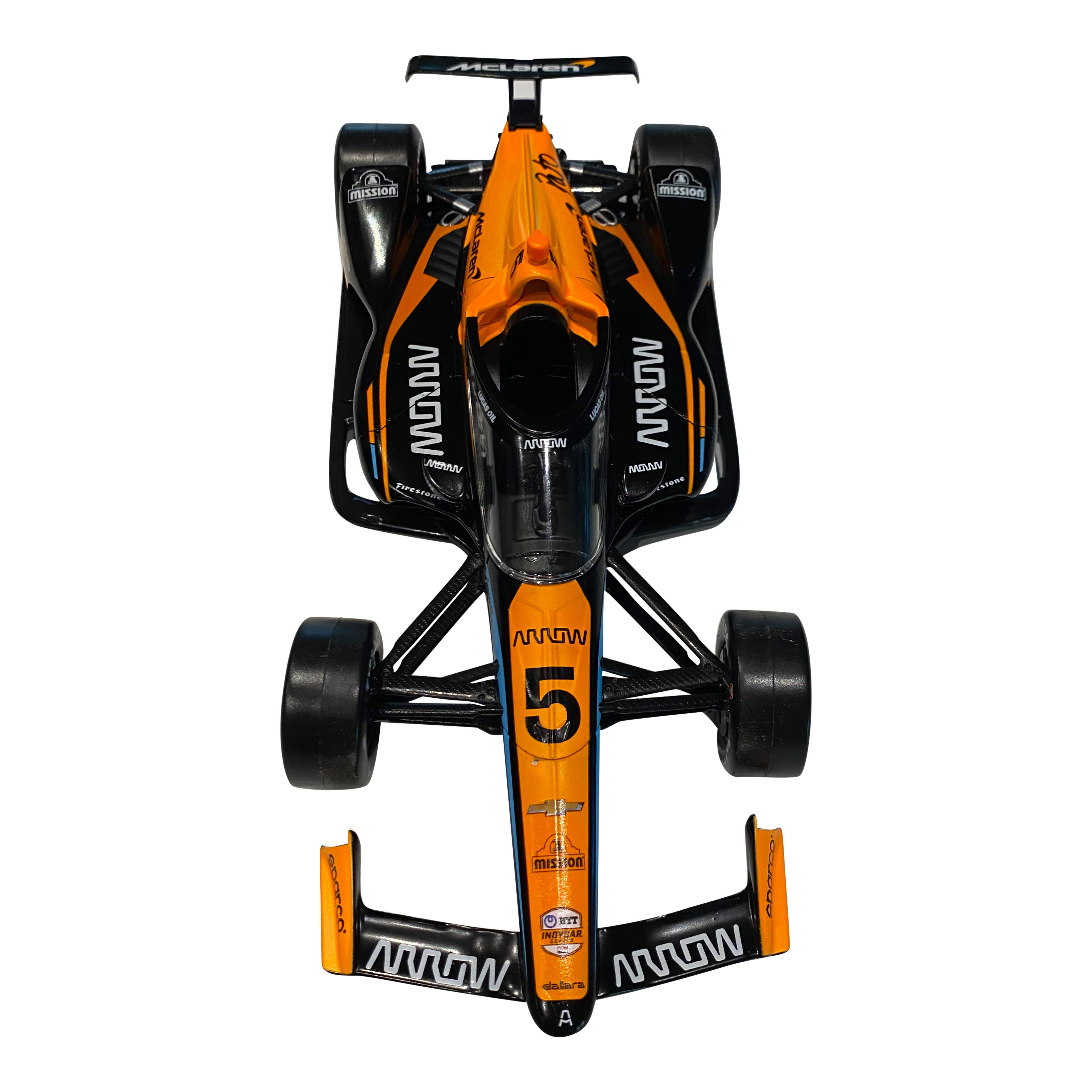 *Autographed* 2022 NTT IndyCar Series Patricio O'Ward #5 Arrow McLaren 1:18 Diecast Car