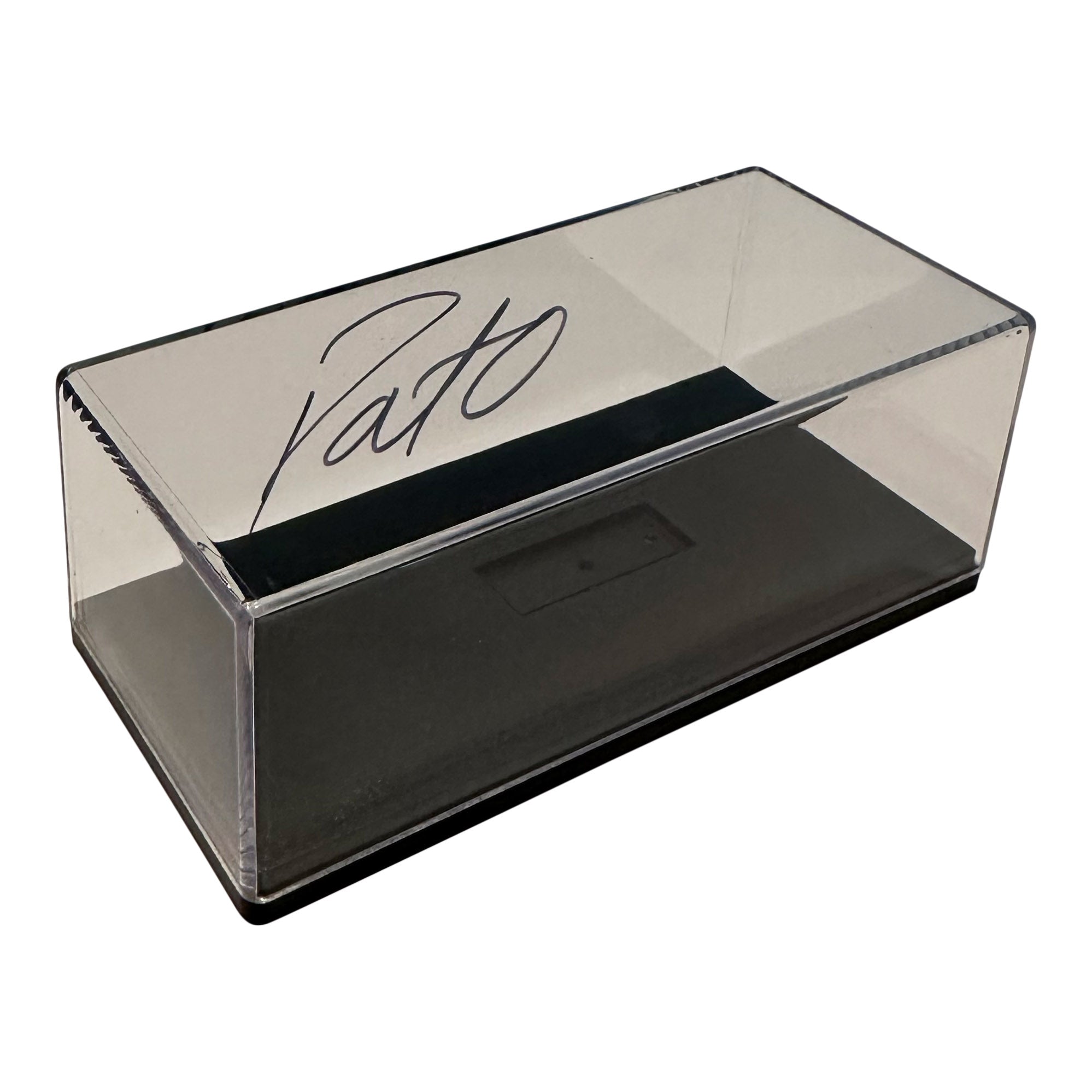 *Autographed* Clear Plastic Case for 1:64 sized Diecast Car