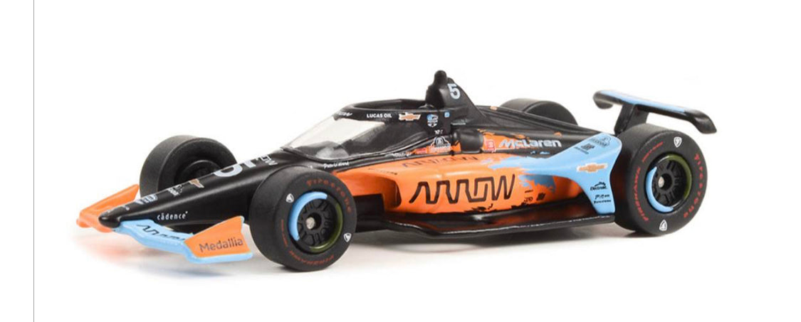 *Autographed* 2022 NTT IndyCar Series Special Edition INDY500 Livery Patricio O'Ward #5 Arrow McLaren 1:18 Diecast Car